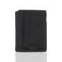 Custom canvas wallet fabric slim bifold travel wallet rfid blocking canvas short wallet