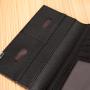 High quality fast delivery wholesale men business wallets slim brown black mens long purses