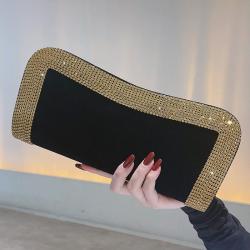 2023 Girly Handbags Envelope Faux Suede Evening Bag