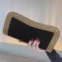 2023 Girly Handbags Envelope Faux Suede Evening Bag