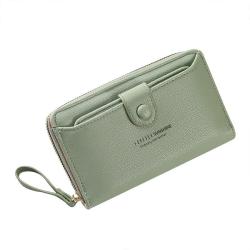 2024 New Korean Version Long Zipper Wallet Large Capacity Multi-card Holder Coin Purse Wallet For Women carteras para mujer
