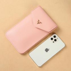 Mobile Phone Bag 2024 New Touch screen Small Mini Single Shoulder Crossbody Bag Zipper Wallet Fashion Mobile Phone Messenger Bag