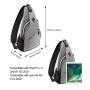 KBW501 Sling Backpack Multipurpose Crossbody Shoulder Bag Travel Hiking Daypack Outdoor Sports Travel  Bag Men Chest Bag