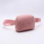 New Fashion Wholesale Stock Women Chest Bag Girls Crossbody Cute Belt Sports Bag Winter Soft Teddy Fanny Pack