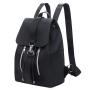ZR496 Women's PU Anti-theft Waterproof Backpack New Fashion Famale Nylon Canvas Oxford Cloth Backpack Girl Single Shoulder Bag