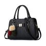 Fashion Women High Quality  Handbags With Wallet China Wholesale PU Ladies Shoulder Bag Luxury Female  Handbag With Pompon