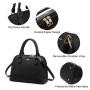Lovevook 2022 Brand designer Classic Double Zip Top Handle Dome Satchel Bag Ladies Shoulder Purse Small Crossbody Bags for Women