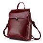 LOVEVOOK college carryon bag girls teenagers Luxury vintage travel female shoulder bag ladies backpack genuine leather backpacks