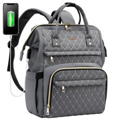 LOVEVOOK wholesale products Quilted 15.6 in school bags waterproof laptop backpack work travel smart laptop Backpacks with USB
