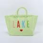 Keymay USA Warehouse Free Shipping Bride Wedding Gift Honeymoon Travel Tote 2023 Beach Bags Canvas Bag Tote Bag Zipper