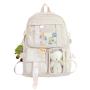 Custom New Style Clear  Kawaii Kids Campus School Backpack  Waterproof School Bags for Girls and Boys mochilas kawaii ITA bag