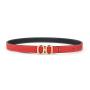 Luxury designer leather belt genuine leather pin buckle waist belt for women ladies