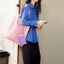 Trendy Fashion Woven Women Tote Bags Large Casual  High Quality Knit Custom Logo Ladies Handbags And Purse