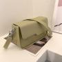 Fashion Women Bag PU Fabric Easy Clean Sweet Square Shape High Quality Shoulder Bags Solid Color