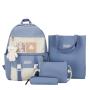 OEM Girls Lightweight Children's Backpack Bag Set Pencil Case School Bag
