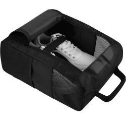 Gelory Custom Golf Shoe Bag Travel Shoes Organizer Durable Zipper Breathable Mesh Sport Shoe Carrier Bags with Side Pockets