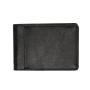 CUIKCA PU Leather Brand Wallets Universal Designer Stainless Steel Metal Clip Wallets ID & Credit Card Holder Money Clip Purse