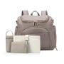 Wholesale functional custom mommy diaper bag leather diaper bag backpack diaper bag leather