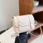 Solid Color Small Bag Women's Summer 2022 New Fashion Simple Messenger Bag Retro Postman Bag