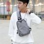 ZF094 Fashion Crossbody Bag Men Anti-theft Leisure Travel Chest Bag Simple Oxford Cloth Shoulder Bag Waterproof Wear-resistant