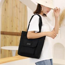 HR301 Women's Fashion Trend Shoulder Bag Nylon Letter Waterproof Versatile Walker Tote Bag Daily Pairing Portable Shopping Bag