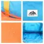 CHANGRONG Custom foldable oversized ladies tote color block shopping bag