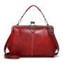New women's shoulder bag with diagonal cross British retro large bag