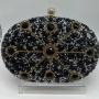 Luxury design diamond clutch bag evening bags rhinestones wedding bags for ladies chain sling purse women's clutches