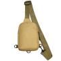 HR484 New Fashion Oxford Cloth Chest Bag Student Leisure Fitness Sports Crossbody Bag Leisure Solid Color Unisex Chest Bag