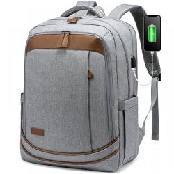 LOVEVOOK 2023 New Design Travel Big Capacity Laptop Backpack Bags With USB Charging Port 17inch Business Backpacks for Men Women