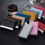 OEW177 Wholesale PU Business Card Holder Leather Custom Logo Credit Card Gift Box High Quality Creative Gifts For Men