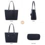 LOVEVOOK 2022 factory wholesale 4pcs ladies handbag sets elegent crossbody bag with wallet card holder women purses and handbags