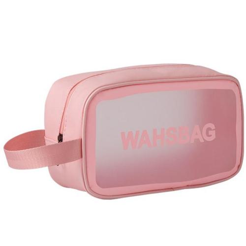 KBW118 Hot Selling Portable Waterproof Cosmetic Bag with Large Capacity PU Transparent Travel Storage Bag For Women