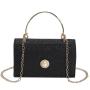 ZR391 Female 2023 Spring New Small Focus Design Chain Shoulder Bag Fashion Simple Small Square Bag Casual Crossbody Bag