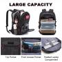 LOVEVOOK high quality big Anti Theft Backpack with Lock men women School College Travel 17in Laptop Backpacks with USB