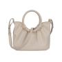 2024 Wholesale Wrinkle Leather Mini Tote Hand Bag For Women Luxury With Round Handle