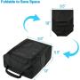 Gelory Custom Golf Shoe Bag Travel Shoes Organizer Durable Zipper Breathable Mesh Sport Shoe Carrier Bags with Side Pockets
