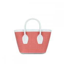 2022 OEM Woven Bag High Quality Handmade Woven Handbag Pu Women Straw Shoulder Bag Summer Beach Large Neoprene Mini Tote Bag