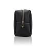 Wholesale Leather Makeup Bag Classical Saffiano Leather Travel  Cosmetic Bag Toiletry Bag for Women