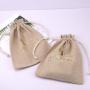 Jute Drawstring bag, Cosmetic Packaging Bag