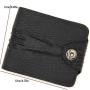 OEW204 PU Leather Wallet Classic Money Clip Purse Luxury Wallets for Men ID Credit Card Cases Crocodile Pattern Coin Purse