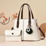 New Wholesale Luxury Leather Brand Designer Young Ladies Handbags High Quilted Trendy PU Leather Women's Tote Bags