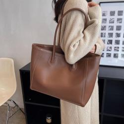 New Arrival Sac A Main Large Capacity Women Handbag Pu Leather Bag Shoulder Bag For Women