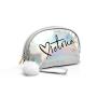 New Fashion Ladies Clutch Letters Laser Design Semi-Circle Waterproof Jelly Makeup Bags Travel PVC Cosmetic Bag