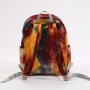 Wholesale Stock New Fashion Cute Multi Colors Custom Designer Tie-Dyed Corduroy Zipper Travel Womens Backpacks