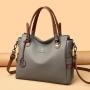 Luxury Designer Leather Hand Bags Big Capacity Tote for Women Vintage Top-handle Shoulder Bags Fashion Handbags Women Bags