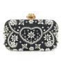 2024 Luxury Handbags Embroidered Diamond Clutch Bag Exquisite Handmade Evening Dinner Bags For Women
