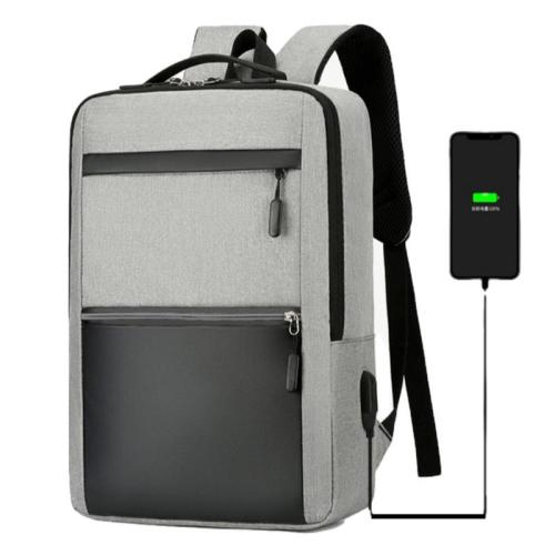 ZR857 Unisex New Computer Backpack Laptop Bag Oxford Fabric Zipper Customizable Logo Gift Backpack Business Schoolbag