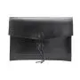 Custom A4 A5 file folder envelope portfolio vegetable tanned leather high-end document paper bag leather case