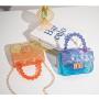 Low Price Luxury Colorful Pvc Red Crossbody Ladies Small Mini Women Handbags Shoulder Kid Jelly Coin Purses